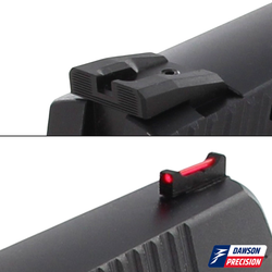 Sight Set for CZ P-07/P-09, Fixed Competition, by Dawson Precision®