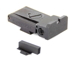 Sight Set, for Para® 1911 Pistols, Adjustable Black Rear and Black Front, by Dawson Precision®