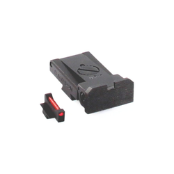 Sight Set for Para 1911, Adjustable Black Rear & Fiber Optic Front, by Dawson Precision®