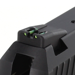 Sight for HK USP Compact, Fixed Carry Fiber Optic Rear, by Dawson Precision®
