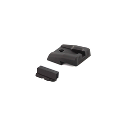 Sight Set for CZ 75 SP-01, Fixed Carry Black Rear & Black Front, by Dawson Precision®