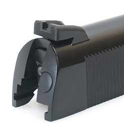 Sight, for Springfield Armory® 1911 Mil-Spec Pistols, Fixed Carry Black Rear, by Dawson Precision® Sight, for Springfield Armory® 1911 Mil-Spec Pistols, Fixed Carry Black Rear, by Dawson Precision®