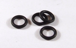 Bushing O-Rings, for 1911 Pistols w/ Hex Drive Grip Bushings, Set of 8, Black, by Challis Grips Bushing O-Rings, for 1911 Pistols w/ Hex Drive Grip Bushings, Set of 8, Black, by Challis Grips