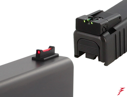 Sight Set, for Glock® 17L/24 Pistols, Adjustable, by Dawson Precision® Sight Set, for Glock® 17L/24 Pistols, Adjustable, by Dawson Precision®