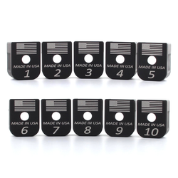 Basepad for STI/Staccato 2011 140mm Magazines with/without Tactical Advantage Magwell, Posi-Stop, "Limited Edition" Set, by Dawson Precision®