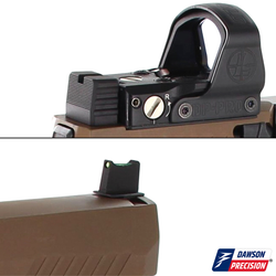 Sight Set for Sig P320-M17 w/ Leupold DeltaPoint Pro, Fixed Co-Witness, by Dawson Precision®