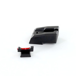 Sight Set, for IWI Jericho® 941 F9 Pistols, Fixed Competition Black Rear and Fiber Optic Front, by Dawson Precision® Sight Set, for IWI Jericho® 941 F9 Pistols, Fixed Competition Black Rear and Fiber Optic Front, by Dawson Precision®