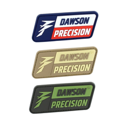 Patch, Dawson Precision® Logo, PVC, 2"x 3", by Dawson Precision®