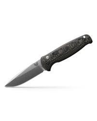 Knife, CLA Push-Button Automatic, Drop-Point, Green and Black Contoured and Textured G10 Handle, by Benchmade® Knife, CLA Push-Button Automatic, Drop-Point, Green and Black Contoured and Textured G10 Handle, by Benchmade®