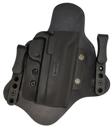 Holster, for Glock® 43/Springfield XD-S/Smith & Wesson® M&P® Shield/Walther® PPS and CCP Pistols (RH), QH™, Black, by Comp-Tac® Holsters Holster, for Glock® 43/Springfield XD-S/Smith & Wesson® M&P® Shield/Walther® PPS and CCP Pistols (RH), QH™, Black, by Comp-Tac® Holsters