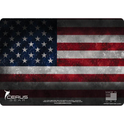 ProMat, for Gun Cleaning, American Flag, Full Color, by Cerus Gear®