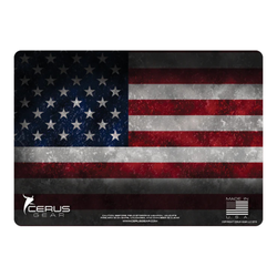Gun Cleaning ProMat, American Flag, Full Color, by Cerus Gear®