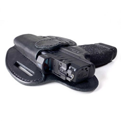 Holster, for Optics Ready Pistols (RH), RMR®/RDS LockLeather, OWB, Black, by Urban Carry Holster, for Optics Ready Pistols (RH), RMR®/RDS LockLeather, OWB, Black, by Urban Carry