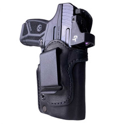 Holster, for Optics Ready Pistols (RH), RMR®/RDS LockLeather, IWB, Black, by Urban Carry Holster, for Optics Ready Pistols (RH), RMR®/RDS LockLeather, IWB, Black, by Urban Carry