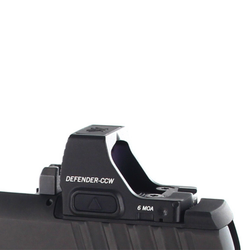 Red Dot Adapter Plate for Staccato HD w/ Vortex Defender-CCW, Patented DPO, by Dawson Precision®