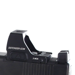 Red Dot Adapter Plate for Glock Gen6 w/ Vortex Defender-CCW, by Dawson Precision®