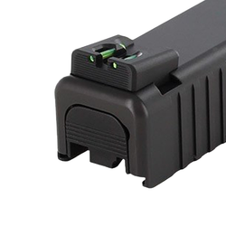 Sight for Glock, Fixed Charger Fiber Optic Rear, by Dawson Precision®