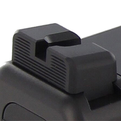 Sight for Glock MOS, Fixed Non Co-Witness Black Rear, by Dawson Precision®