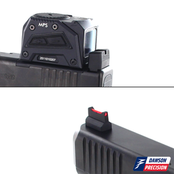 Sight Set for Glock Gen6 w/ Steiner MPS, Fixed Co-Witness, by Dawson Precision®
