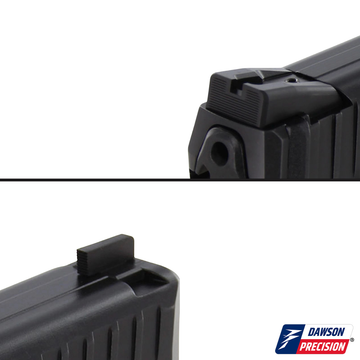 Sight Set for HK VP9, Fixed Carry, by Dawson Precision®