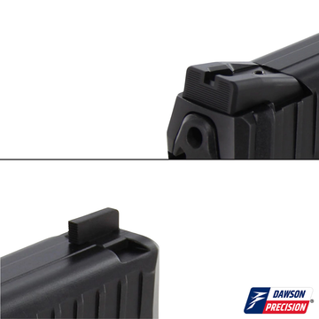 Sight Set for HK VP9, Fixed Carry, by Dawson Precision®