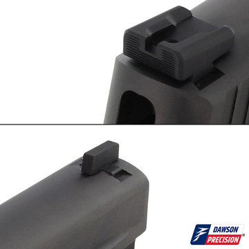 Sight Set for Sig Sauer P Series, Fixed Charger, by Dawson Precision®