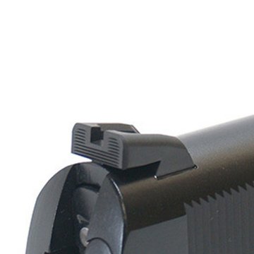 Sight for Colt 1911 Mil-Spec, Fixed Carry Black Rear, by Dawson Precision®