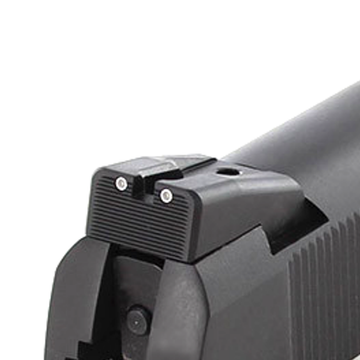 Sight for Magnum Research Desert Eagle 1911 U, Fixed Carry Tritium Rear, by Dawson Precision®
