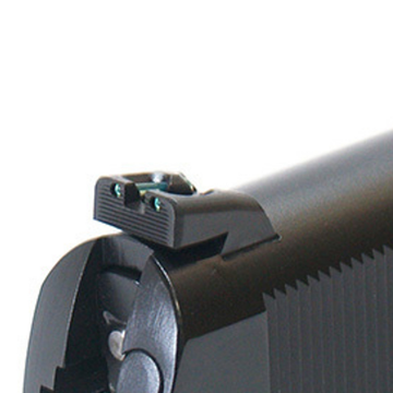Sight for Springfield 1911 Mil-Spec, Fixed Carry Fiber Optic Rear, by Dawson Precision®