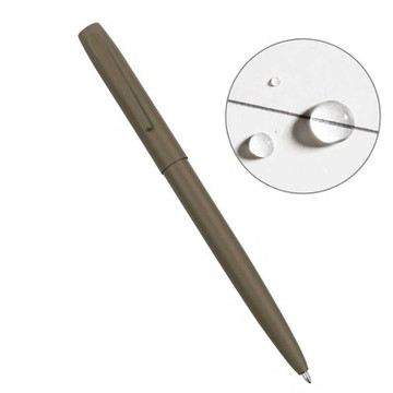 Pen, All-Weather Metal, Clicker, Powder-Coated Brass, Textured, by Rite in the Rain®