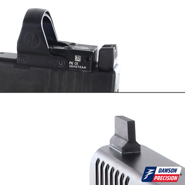 "TOTAL PACKAGE COMBO" for Glock Gen6, Includes Leupold DeltaPoint Pro/Adapter Plate/Co-Witness Sight Set, by Dawson Precision®