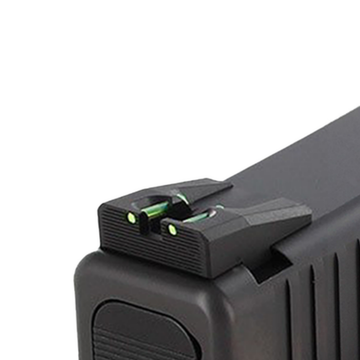 Sight for Glock, Fixed Competition Fiber Optic Rear, by Dawson Precision®