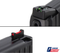 Sight Set for HK VP9, Fixed Carry Fiber Optic Rear & Fiber Optic Front, by Dawson Precision®