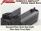 Sight Set, for Smith & Wesson® M&P® Pistols, Fixed Carry Fiber Optic Rear and Fiber Optic Front, by Dawson Precision®