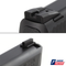 Sight Set for Smith & Wesson M&P22, Fixed Competition Black Rear & Black Front, by Dawson Precision®