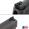 Sight Set for Sig Sauer P Series, Fixed Charger Fiber Optic Rear & Fiber Optic Front, by Dawson Precision®