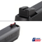 Sight Set for Smith & Wesson M&P22 Compact, Fixed Carry, Suppressor Height, by Dawson Precision®