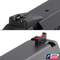 Sight Set for HK USP Compact, Fixed Carry Fiber Optic Rear & Fiber Optic Front, by Dawson Precision®
