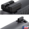 Sight Set for Sig P226 Elite Dark, Fixed Charger, by Dawson Precision®