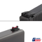 Sight Set for Glock 17/19 Gen5, Fixed Carry, by Dawson Precision®