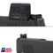 Sight Set for Sig P365 w/ Holosun EPS Carry, Fixed Co-Witness Fiber Optic Rear & Fiber Optic Front, by Dawson Precision®