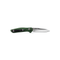 Knife, Osborne AXIS® lock, Reverse Tanto, Osborne Green Anodized Handle, by Benchmade®