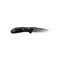 Knife, Griptilian® AXIS® lock, Drop-Point, Textured Black Grivory® Handle, by Benchmade®