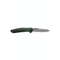 Knife, Auto Osborne Push-Button Automatic, Reverse Tanto, Osborne Green Anodized Handle, by Benchmade®