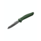 Knife, Auto Osborne Push-Button Automatic, Reverse Tanto, Osborne Green Anodized Handle, by Benchmade®