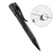 Pen, Mini Bolt-Action, Tough Plastic, Flat Black, by Rite in the Rain®