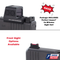 Red Dot Adapter Plate & Co-Witness Sight Set Combo for Glock 43/43X/48 MOS w/ Holosun EPS Carry/SCS-Carry, by Dawson Precision®