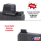 Red Dot Adapter Plate & Co-Witness Sight Set Combo for Glock 43/43X/48 MOS w/ Holosun EPS Carry/SCS-Carry, by Dawson Precision®