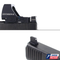 Sight Set for Glock Gen6 w/ Trijicon RCR/RMR HD/SRO & Gideon Omega & Vortex Defender-XL, Fixed Co-Witness, by Dawson Precision®