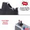 Red Dot Adapter Plate & Co-Witness Sight Set Combo for Glock Gen6 w/ Holosun 507C/508T/507Comp, by Dawson Precision®